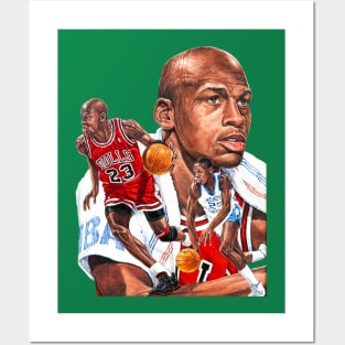 art michael jordan Posters and Art